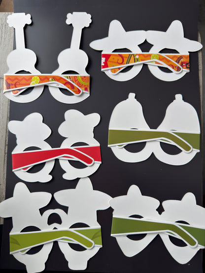 fun paper glasses