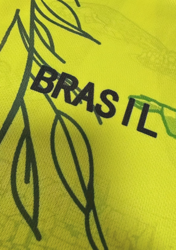 Mens Brazil footbal Jersey