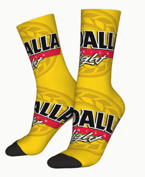 Medalla Light pattern Socks