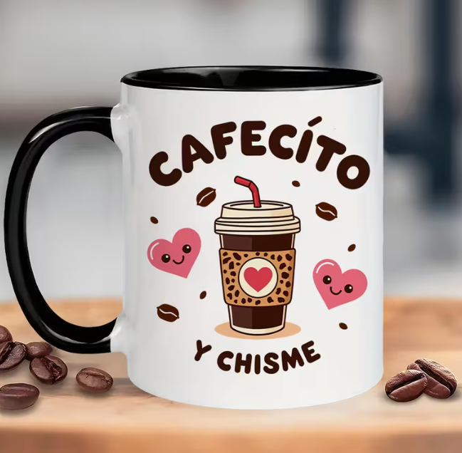 Cafecito y Chisme Mug