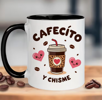 Cafecito y Chisme Mug