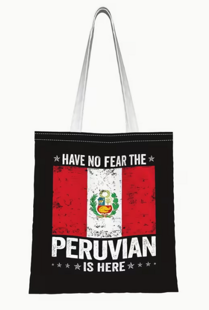 Peru tote bag