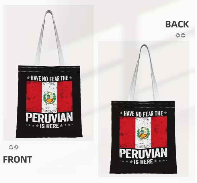 Peru tote bag