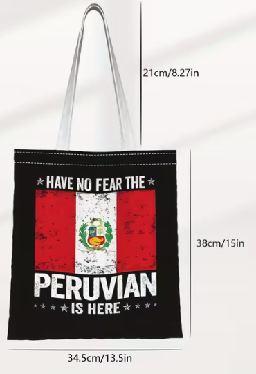 Peru tote bag