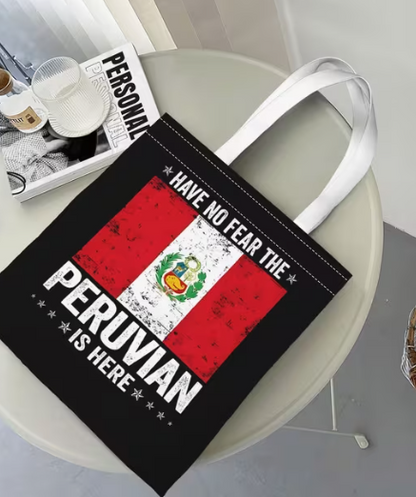 Peru tote bag